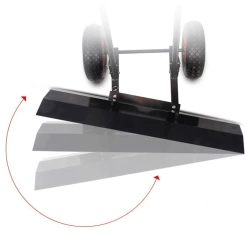 Zgarniacz do śniegu, pług, łopata na kółkach 75 cm