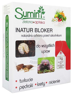 Natur Bloker 1 kg na pędraki, krety, turkucie Sumin