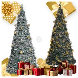Choinka świąteczna udekorowana składana 150 cm
