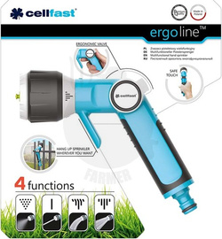 ZRASZACZ PISTOLETOWY WIELOFUNKCYJNY ERGO