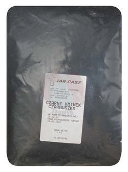 Czarnuszka (czarny kmin) 1 kg - poprawia zdrowotność koni