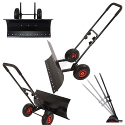 Zgarniacz do śniegu, pług, łopata na kółkach 75 cm