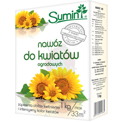 Nawóz do kwiatów ogrodowych 1 kg Sumin