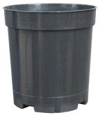 Doniczka produkcyjna 2 L okrągła wysoka