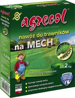 Nawóz do trawników na mech 1,2 kg Agrecol