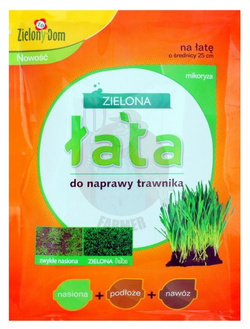 Zielona łata do naprawy trawnika 25 g