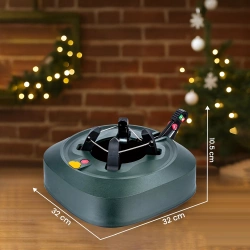 Stojak choinkowy samozaciskowy 3 - 13 cm z pedałem i zbiornikiem na wodę 2,3 L