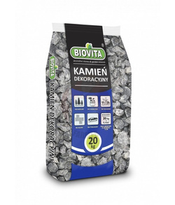 Grys ozdobny Czarny Bazalt  15-22 mm 20 kg