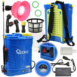 Opryskiwacz akumulatorowy plecakowy 16 L Lekki Blue Geko