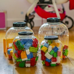 Wielofunkcyjny słoik 8 L z zakrętka czarną