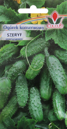 Ogórek konserwowy Szeryf 3 g nasiona Coleus