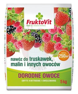 FruktoVit PLUS nawóz do truskawek, malin i innych owoców 5 kg