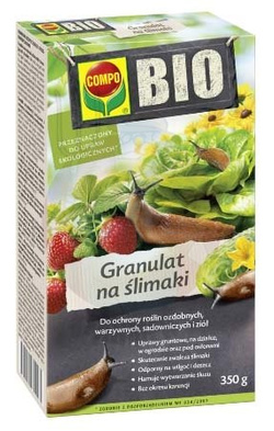 Granulat na ślimaki COMPO BIO 350 g