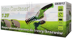 NOŻYCE AKUMULATOROWE DO TRAWY/KRZEWÓW 7,2V