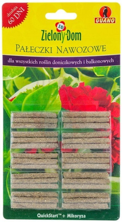 Pałeczki nawozowe QuickStart Zielony Dom