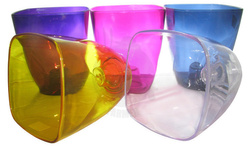 OSŁONKA DO STORCZYKÓW 15 TRANSPARENTNA AMARANT