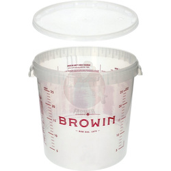 Pojemnik fermentacyjny z pokrywką i rurką kompletny