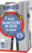Siatka magnetyczna na drzwi 140-160 x 210-220 cm biała