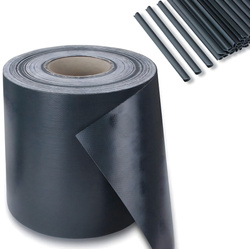 Taśma Ogrodzeniowa Antracyt 19 cm x 35 m