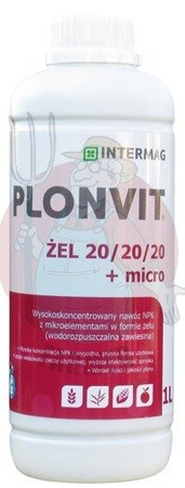 Plonvit Żel 20/20/20 1 L Intermag