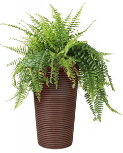 Donica z kompozytu wysoka brązowa