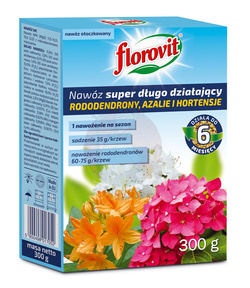 Florovit nawóz super długo działający rododendrony, azalie i hortensje 300 g