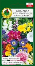 Mieszanka kwiatów jednorocznych na niskie rabaty 1 g PNOS