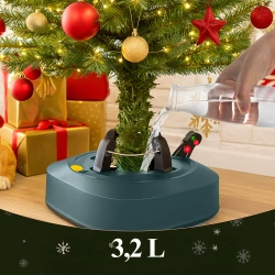 Stojak choinkowy samozaciskowy 3 - 13 cm z pedałem i zbiornikiem na wodę 2,3 L