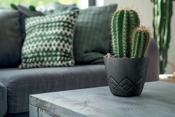 Doniczka Areco beton effect antracyt DARE300E-S433 Prosperplast