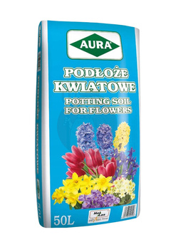 Podłoże kwiatowe Aura 50L