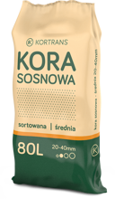 Kora sosnowa średnia 80 L