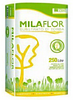 Substrat torfowy odkwaszony Milaflor frakcja 0/30 mm pH 5,5 - 6,5 250 L z nawilżaczem