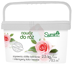 Nawóz do róż 2,5 kg Sumin