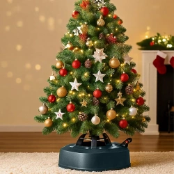 Stojak choinkowy samozaciskowy 3 - 13 cm z pedałem i zbiornikiem na wodę 2,3 L