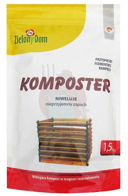 Komposter 1,5 kg Zielony Dom
