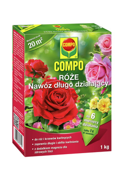 Róże nawóz długo działający 1 kg Compo