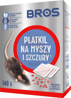 Płatkil na myszy i szczury 140 g