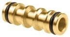 ŁĄCZNIK DWÓJNIK BRASS