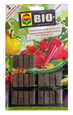 Pałeczki nawozowe Bio do warzyw i ziół 20 szt Compo
