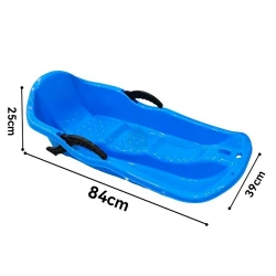 Sanki plastikowe dziecięce niebieskie