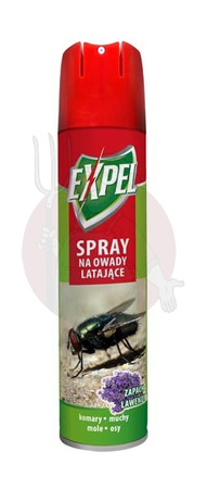 Spray na owady latające zapach lawendy 300 ml