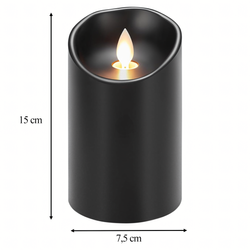 Wkład do zniczy LED 15 cm – efekt migającego płomienia