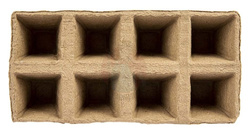 Doniczki papierowe 6x6x6 cm 30 szt. (745111)