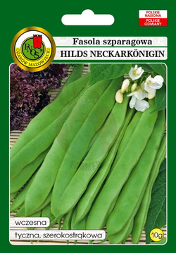 Fasola szparagowa zielona tyczna Hilds Neckarkonigin 10 g