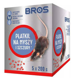 Płatkil na myszy i szczury 5x200 g