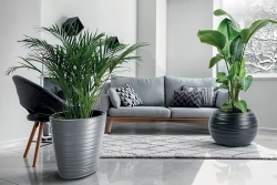 Doniczka Maze antracyt DBMZK440-S433 Prosperplast