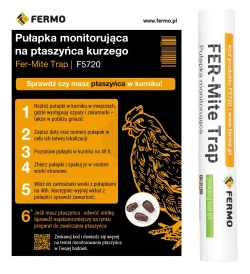 Pułapka monitorująca na ptaszyńca kurzego Fer-Mite Trap
