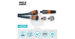 Wąż tekstylny Liano Xtreme 25 m – zestaw