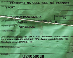 MIESZANKA SPORTOWA "SPORT" 5kg