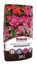 Podłoże do kwiatów balkonowych Sterlux Premium 20 L Ziemia Hollas